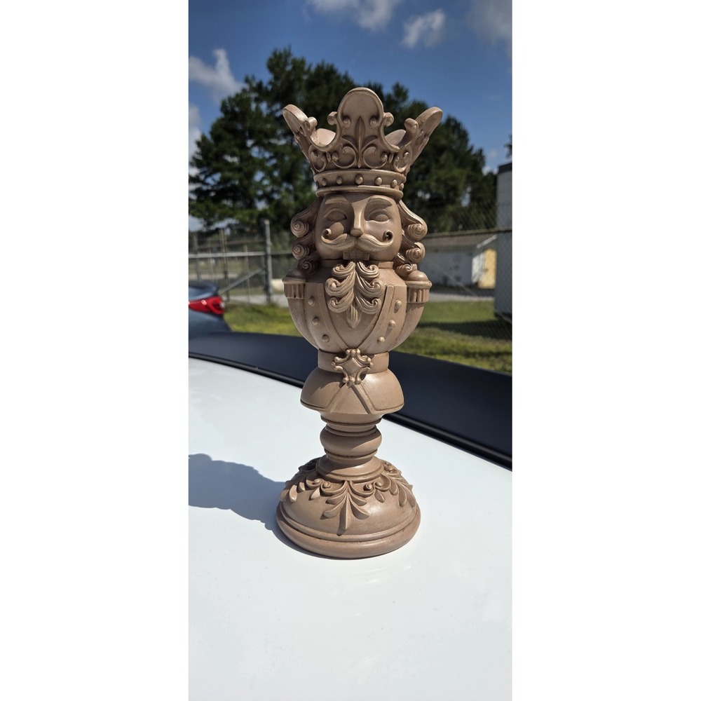 Holiday Time Nutcracker Candle Holder 12" Viral, Christams, Nostalgic